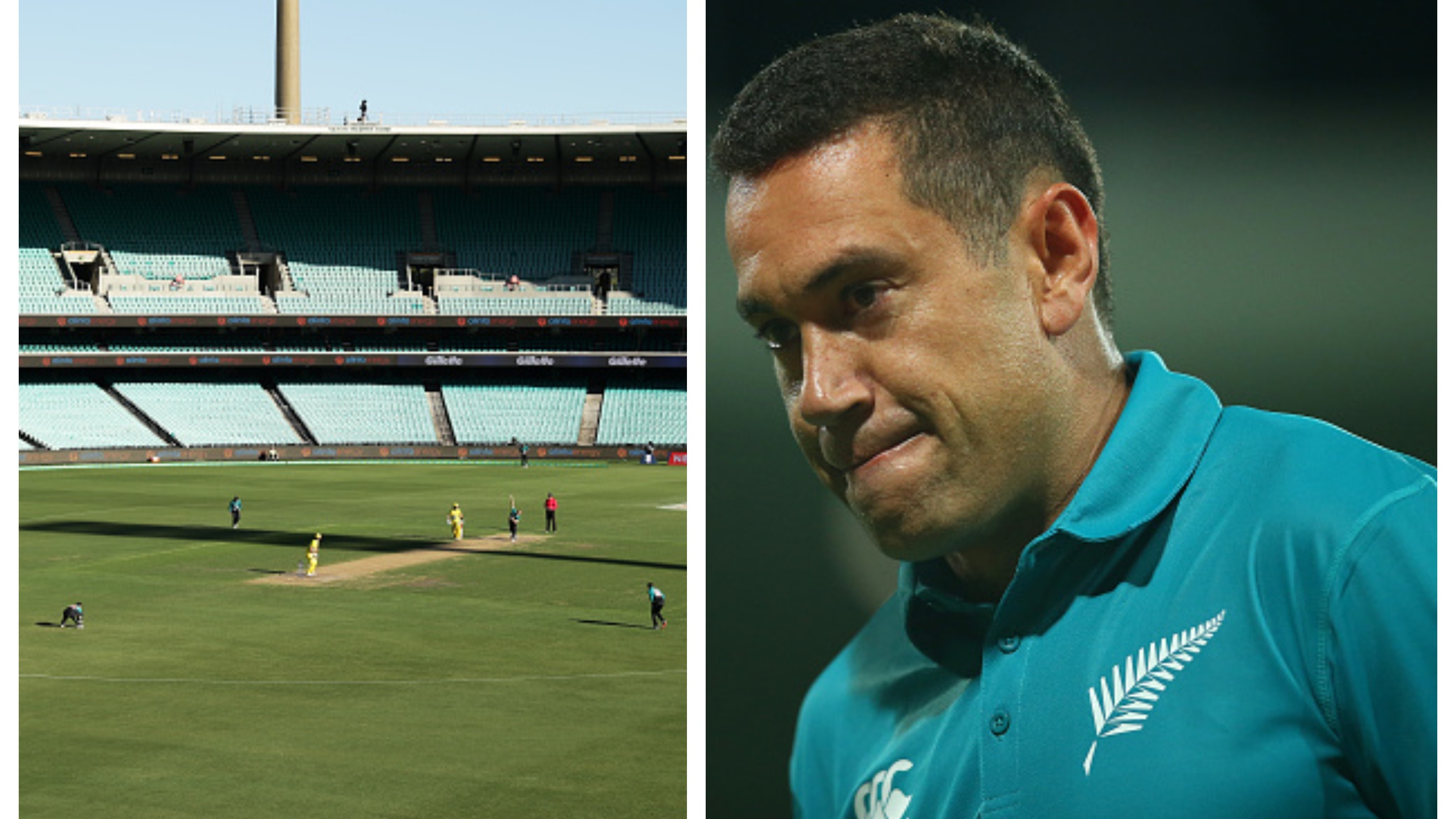 Sydney ODI behind closed doors 