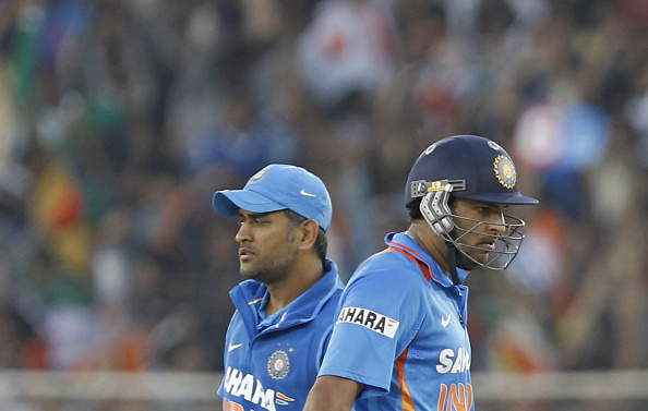 MS Dhoni and Yuvraj Singh | Getty