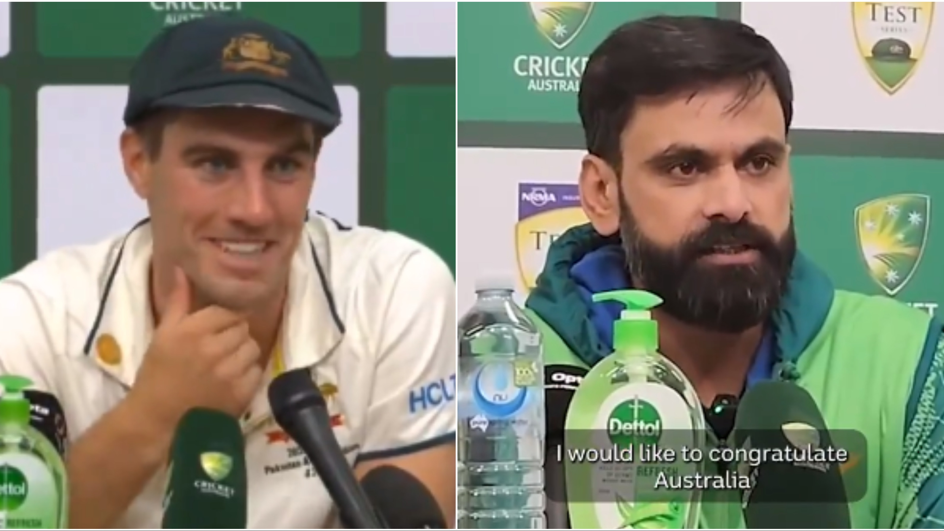 AUS v PAK 2023-24: WATCH - Pat Cummins’ epic reply to Hafeez’s ‘Pakistan played better cricket’ at MCG comment