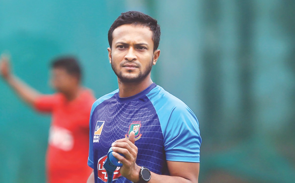 Shakib Al Hasan last played an ODI against West Indies in January 2021 | AFP