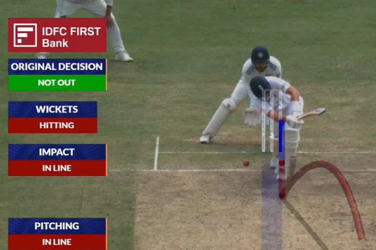 Joe Root dismissal DRS | X