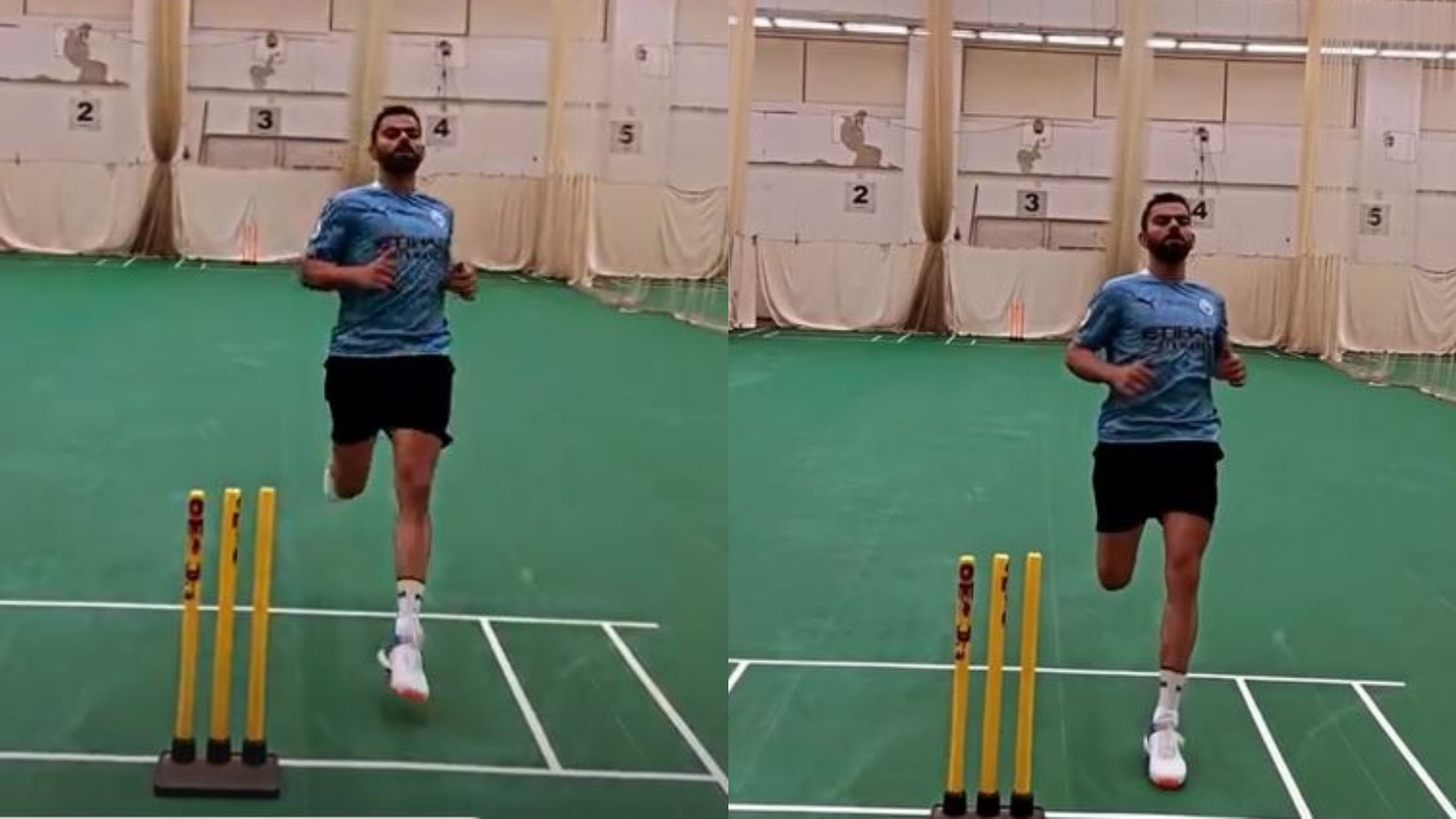 WATCH- Virat Kohli begins practice for the Asia Cup 2022; video of training goes viral on social media