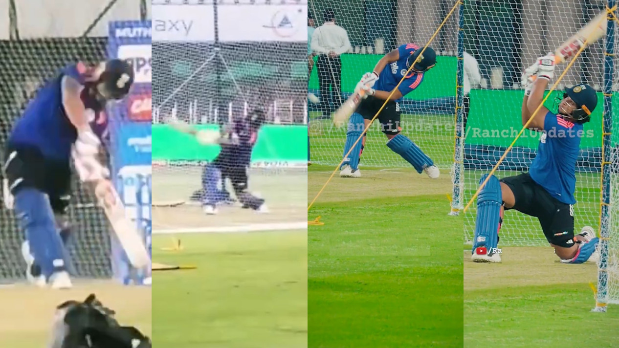 IND v WI 2026: WATCH- Vaibhav Sooryavanshi deals in sixes during net session ahead of second T20I in Ranchi