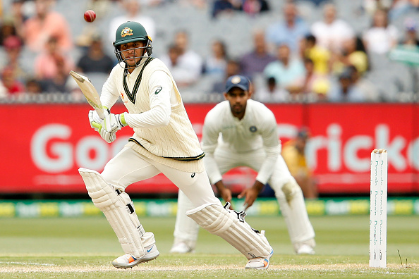 Khawaja failed to make an impression with the bat against India | Getty Images