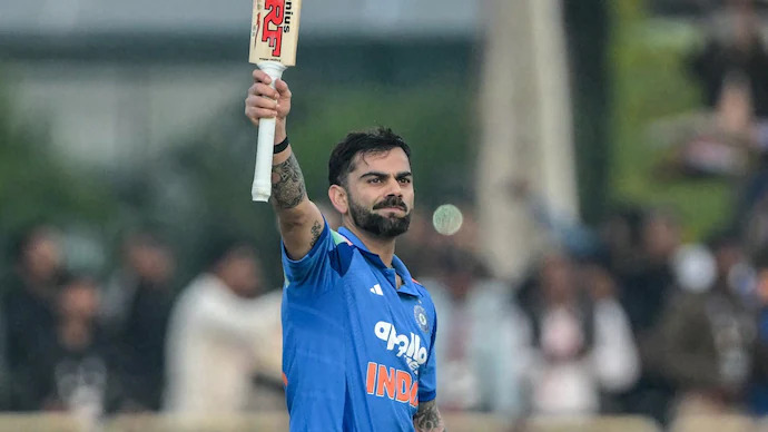 Virat Kohli was named the Player of the Match for his 135-run match-winning knock | X