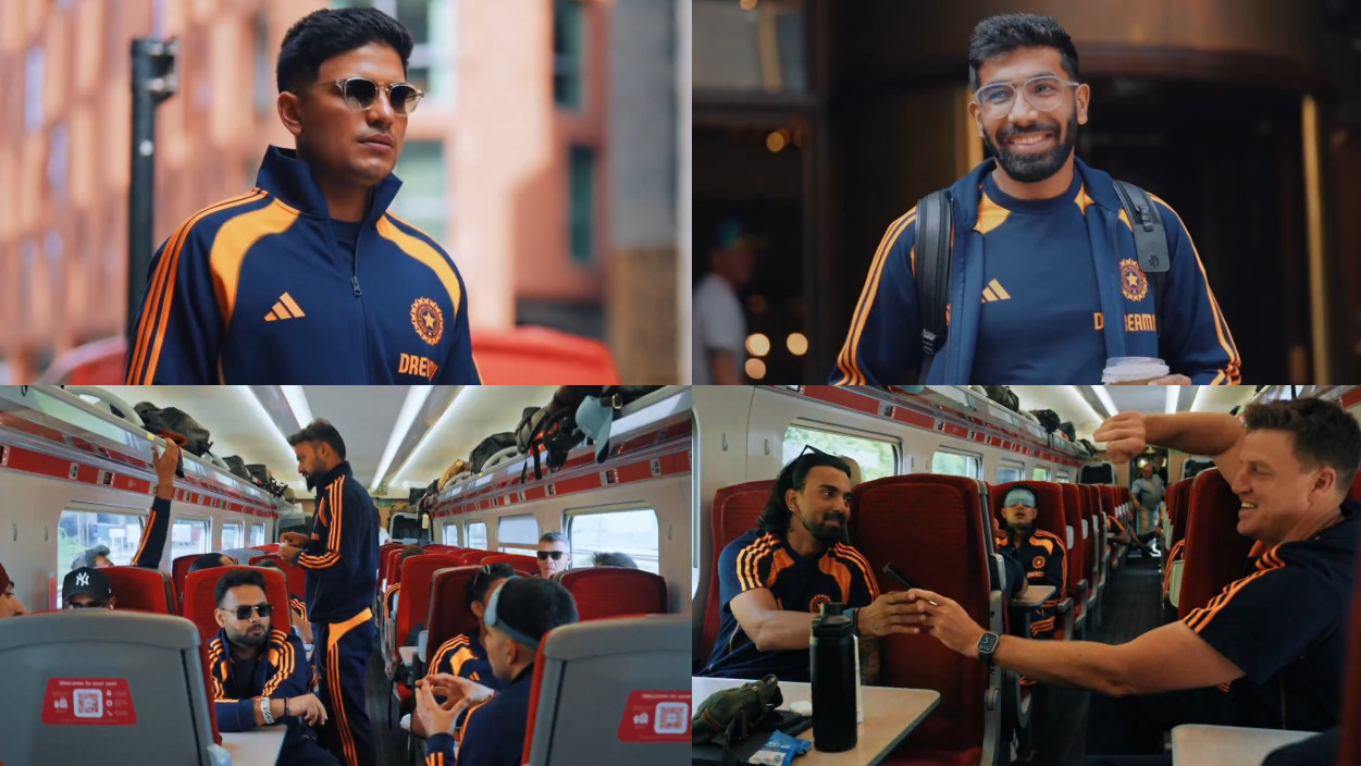 ENG v IND 2025: WATCH- ‘Coffee, chatter and selfies’- Indian players share experiences on train ride from London to Leeds