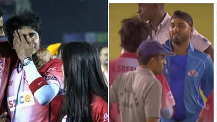 Harbhajan Singh slapped Sreesanth after a match in IPL 2008 | X