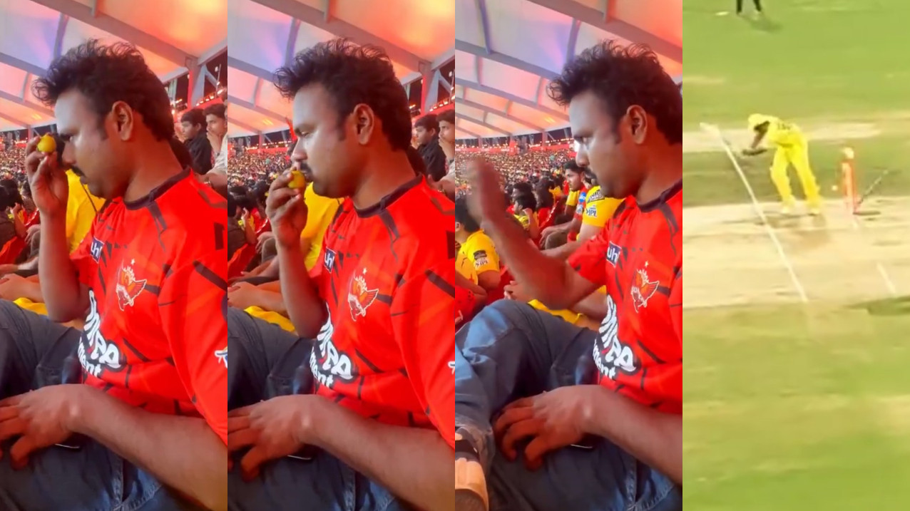 IPL 2026: WATCH- SRH fan does “black magic” as Shivam Dube takes strike; rejoices when CSK batter is bowled next ball