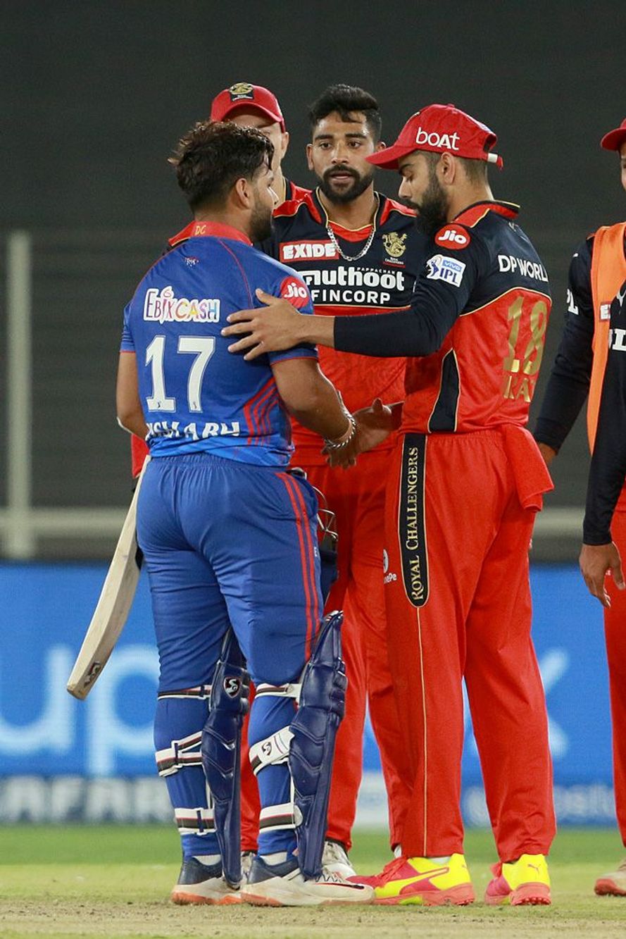 DC lost by 1 run against RCB | BCCI/IPL