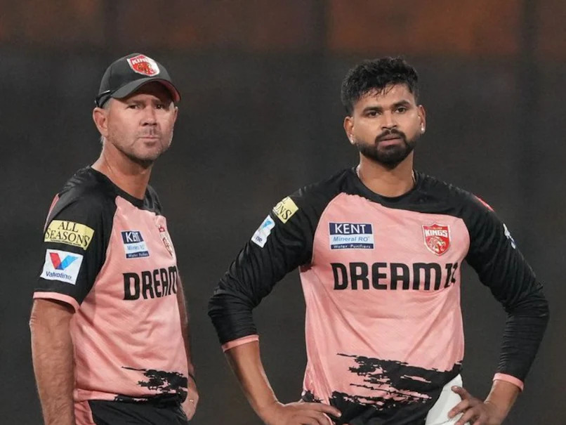 PBKS coach Ricky Ponting with captain Shreyas Iyer | Punjab Kings X
