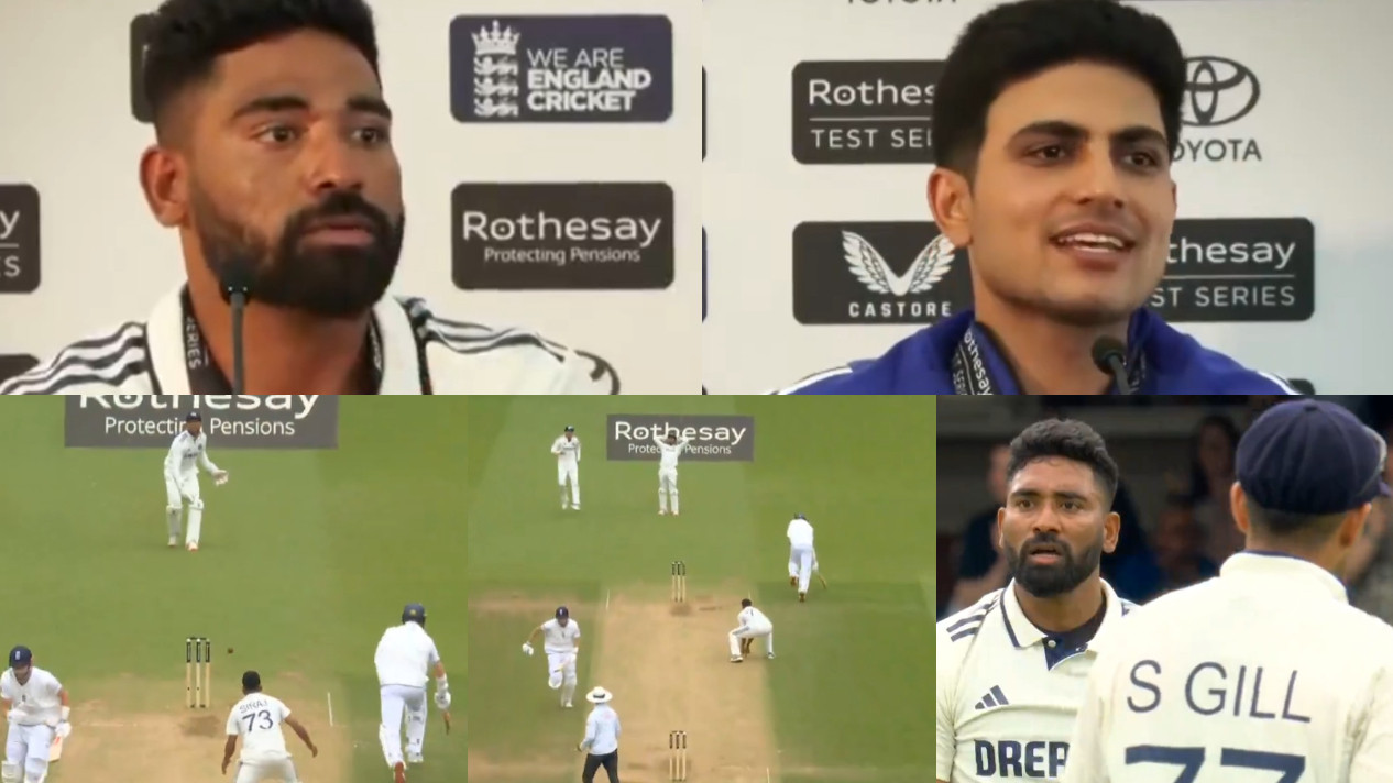 ENG v IND 2025: WATCH- “Tune bola kyu nahi”- Gill says hilarious confusion between him, Siraj and Jurel led to missed run out chance