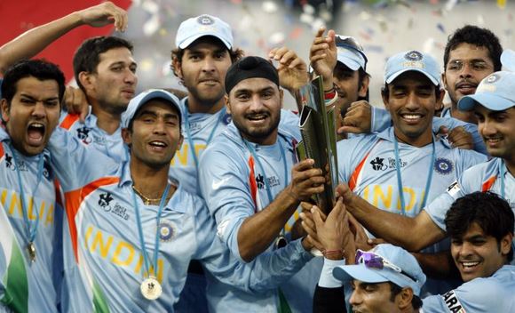 India won the inaugural ICC World T20 in 2007 under leadership of MS Dhoni 