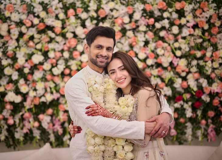 Shoaib Malik and Sana Javed | Instagram