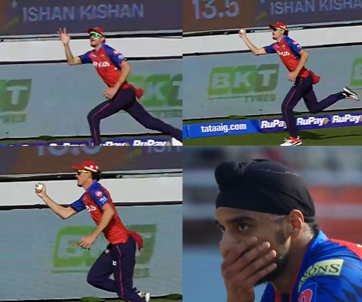 Marco Jansen's catch of Ishan Kishan left Arshdeep Singh stunned | X