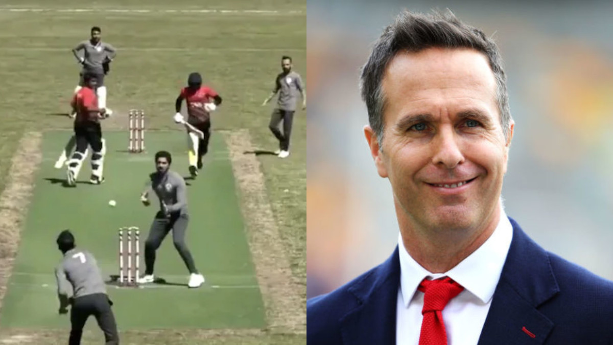 WATCH - Michael Vaughan shares video of hilarious fielding in a European Cricket Series match