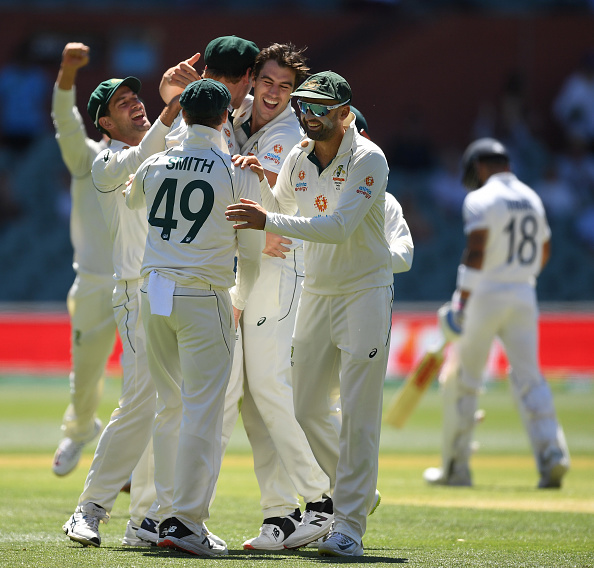 Australia thrashed India by 8 wickets in Adelaide | Getty