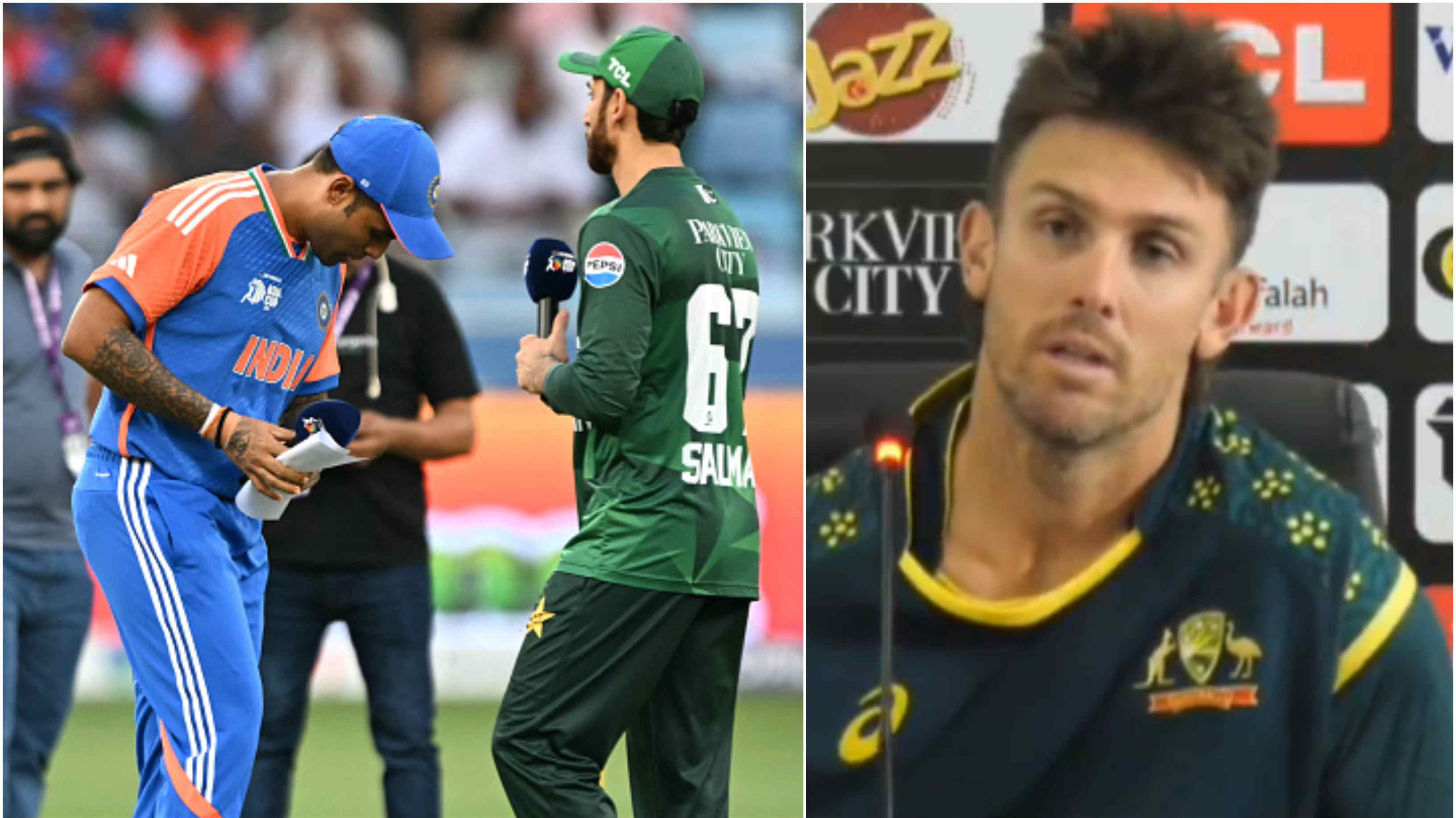 WATCH: “I don't really have a comment,” Mitchell Marsh shuts down Pakistani reporter over India-Pakistan forfeit question