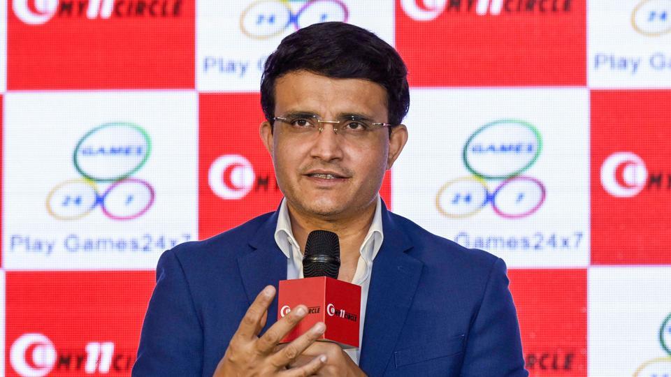 Sourav Ganguly is brand ambassdor of My 11 Circle direct competitor of official BCCI partner Dream 11 