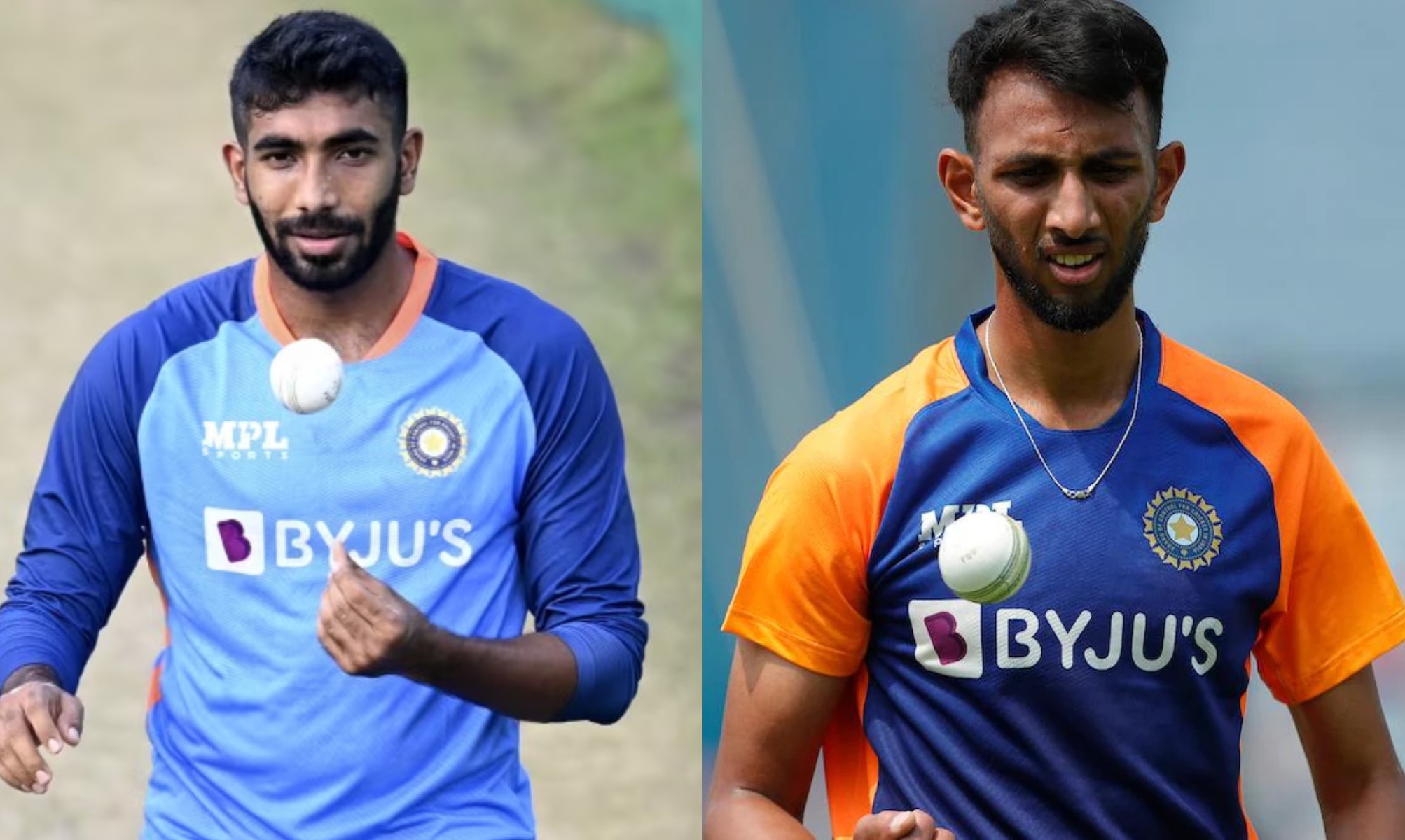 Bumrah bowled 10 overs on Friday and Prasidh bowled 10 overs on Saturday | Twitter