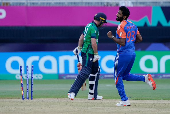 Jasprit Bumrah claimed two wickets by conceding only six runs in his three overs | Getty