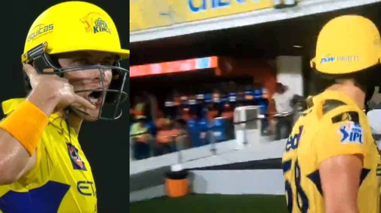 Sam Curran's gestures after reaching his fifty and after his dismissal gained attention | X