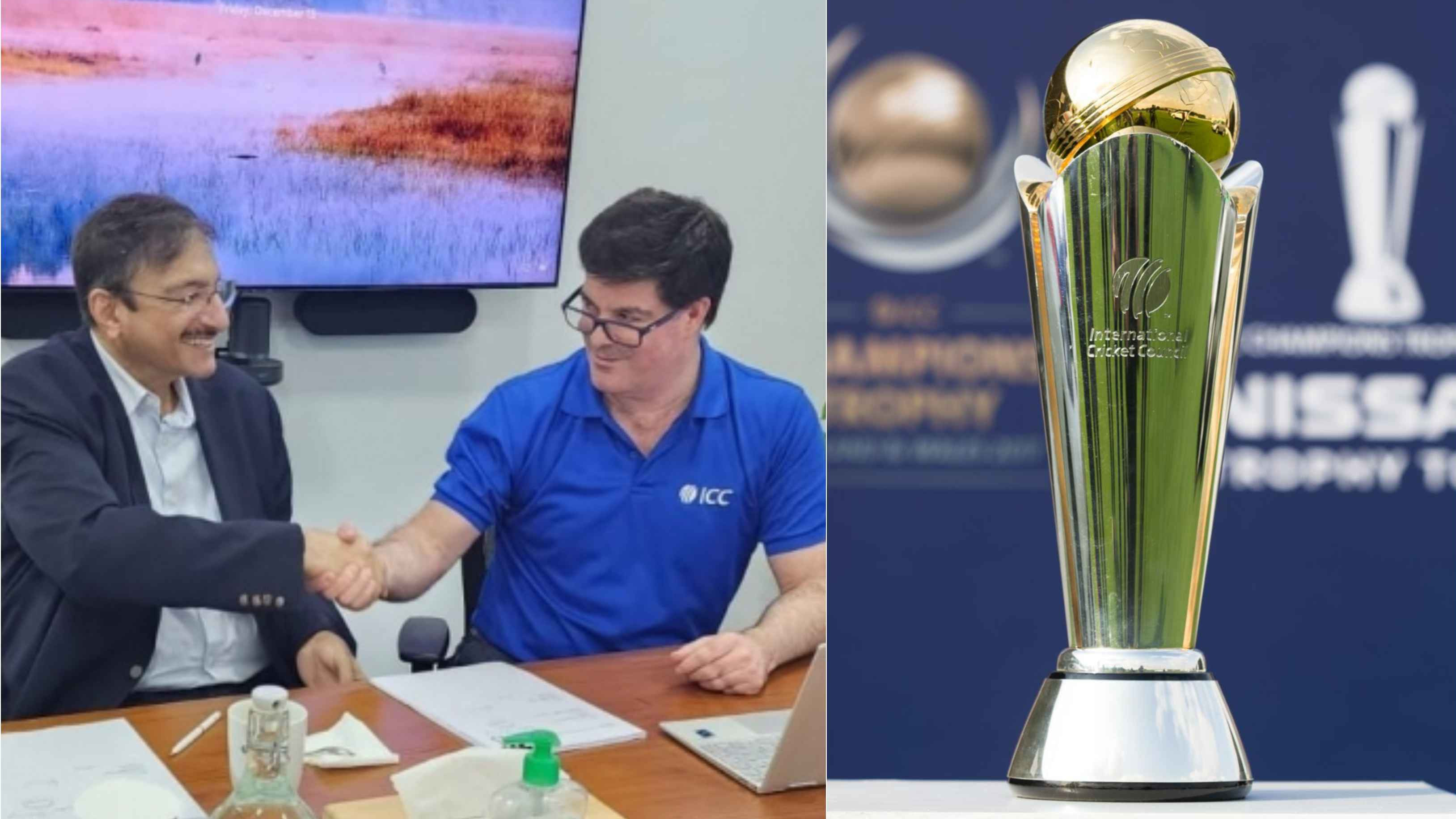 PCB signs 2025 Champions Trophy hosting rights with International Cricket Council