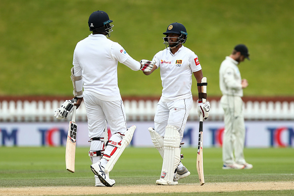 Kusal Mendis and Angelo Mathews stitched an unbroken 274-run partnership | Getty Images