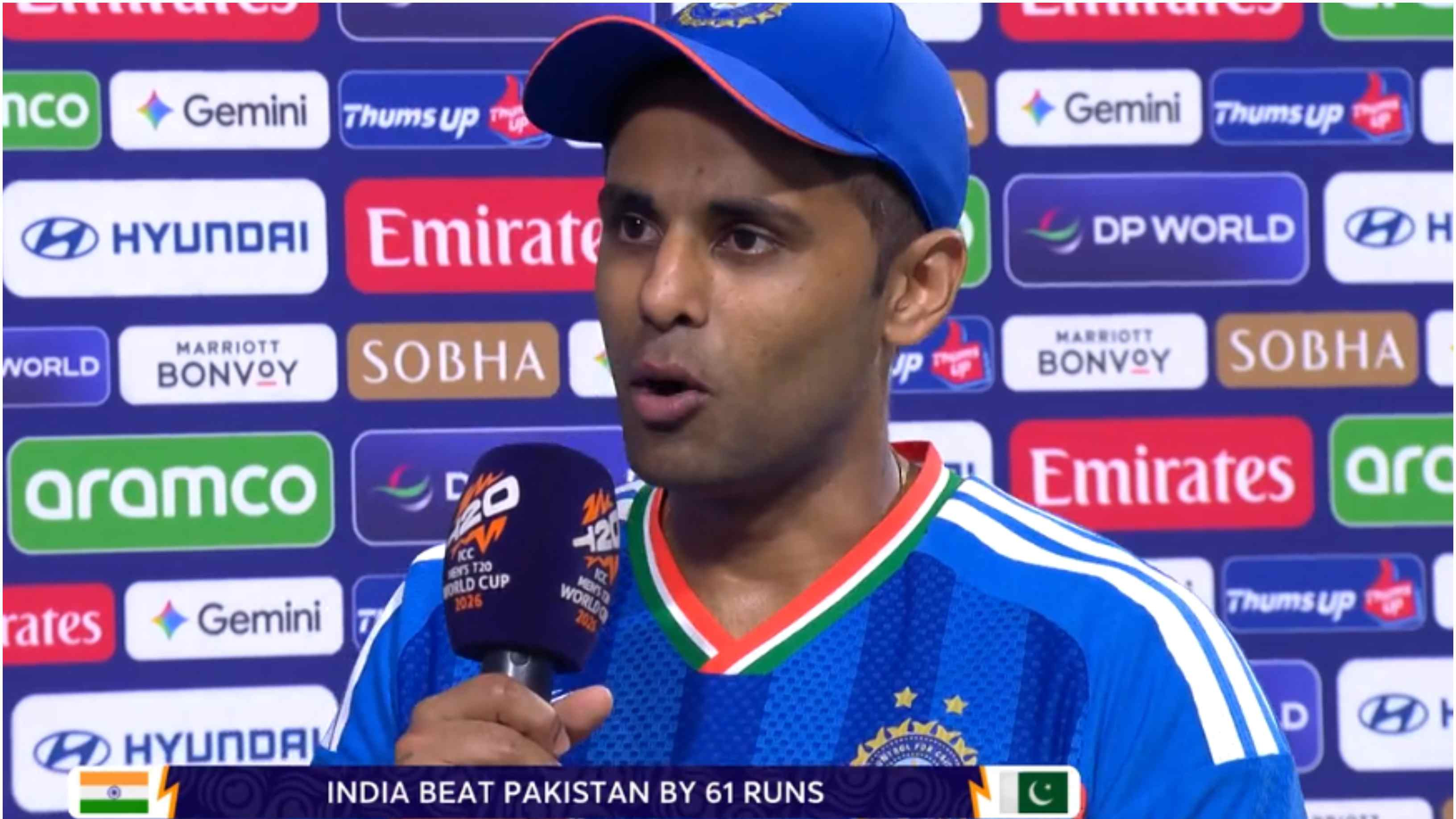 T20 World Cup 2026: “This is for India,” says Suryakumar Yadav after his team hammers Pakistan to qualify for Super 8s