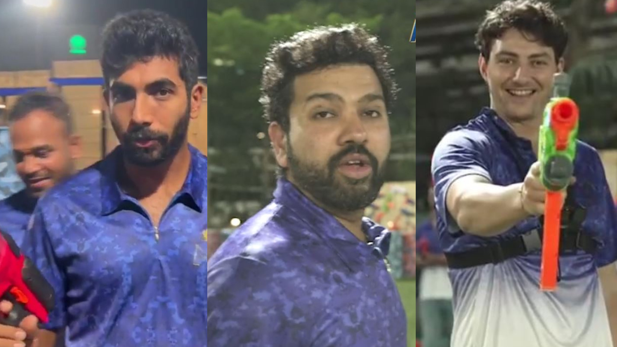 IPL 2022: WATCH- Rohit Sharma and other MI players have a blast at the new MI Arena