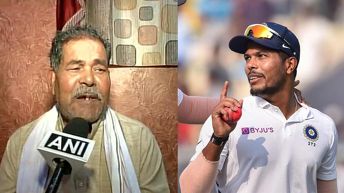 Umesh Yadav's father Tilak Yadav | ANI