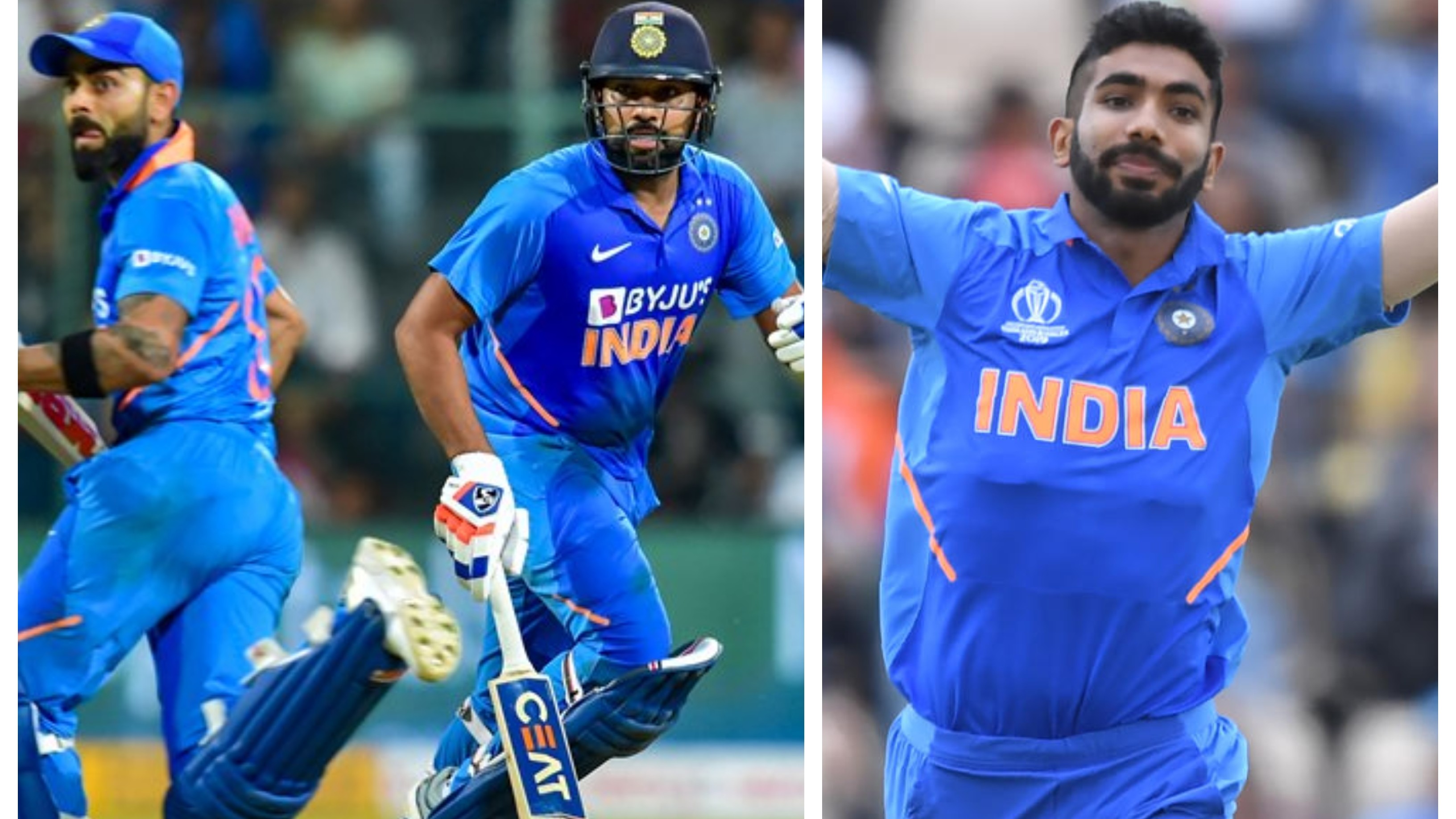 Kohli, Rohit maintain top two spots in ODI batting rankings; Bumrah remains second among bowlers