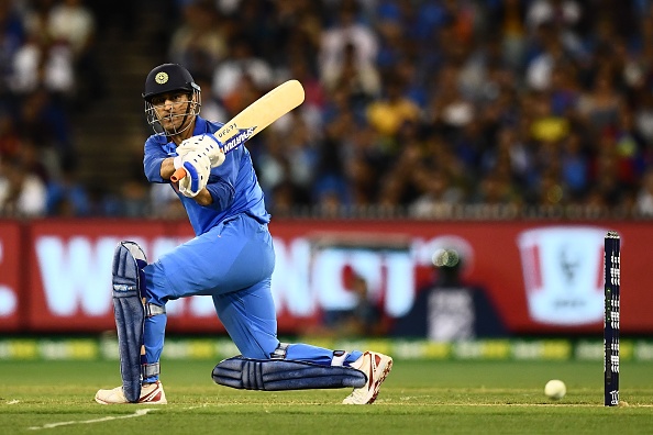 Dhoni recorded three consecutive ODI fifties against Australia | Getty
