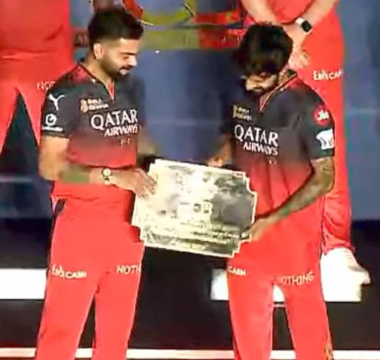 Virat Kohli and Rajat Patidar | X