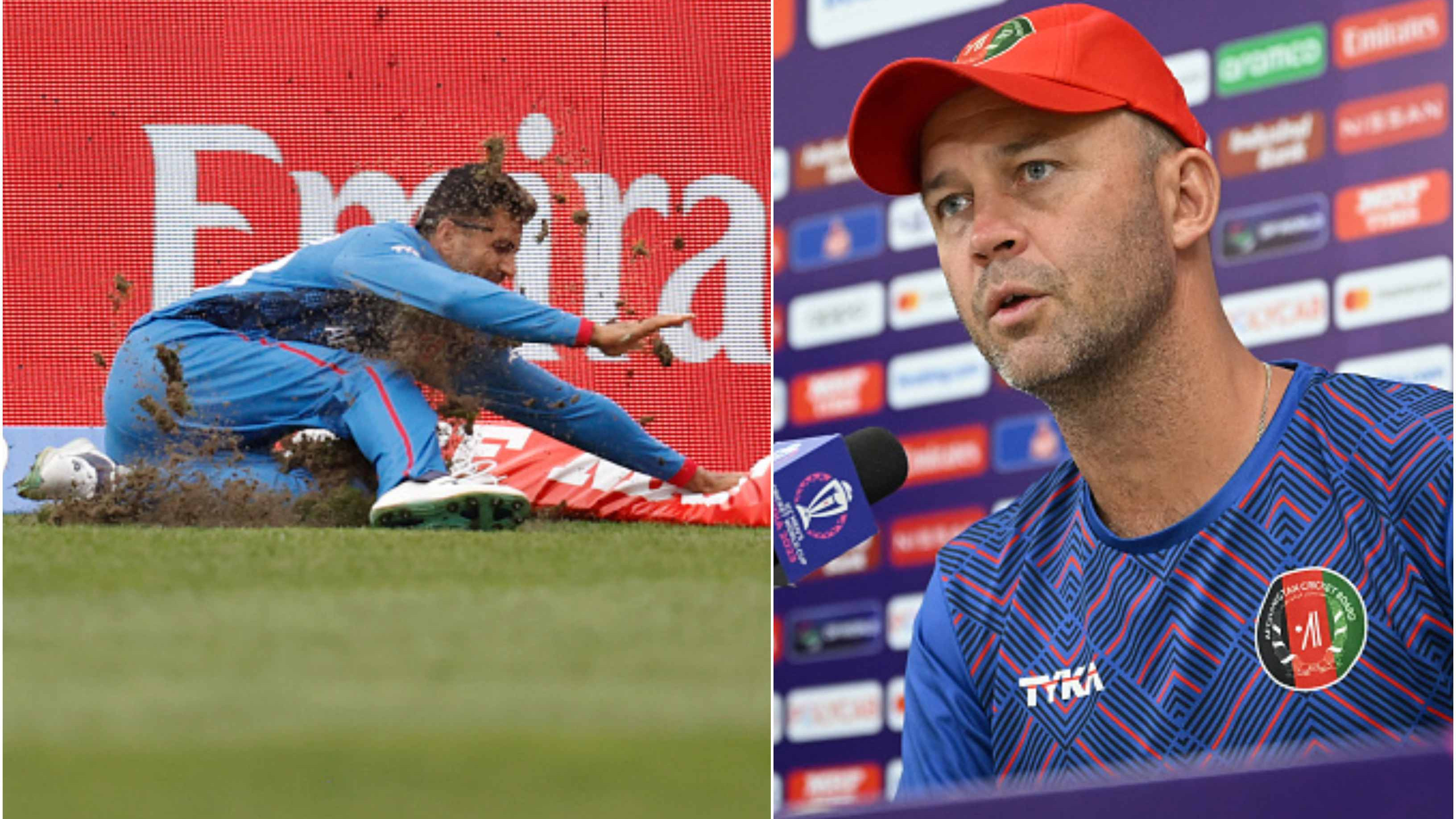 CWC 2023: “Players unsure of whether they can dive,” Afghanistan coach slams HPCA Stadium outfield after Mujeeb escapes injury