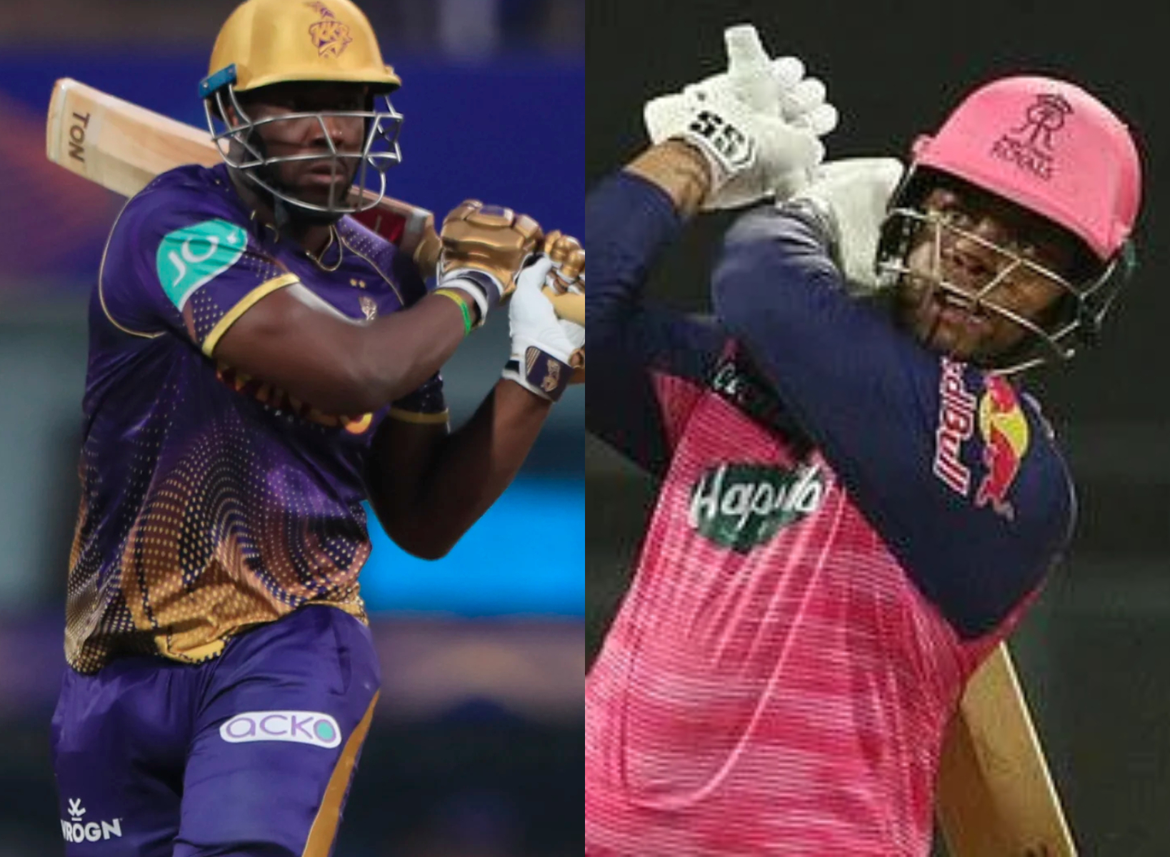 Andre Russell and Shimron Hetmyer  | BCCI-IPL