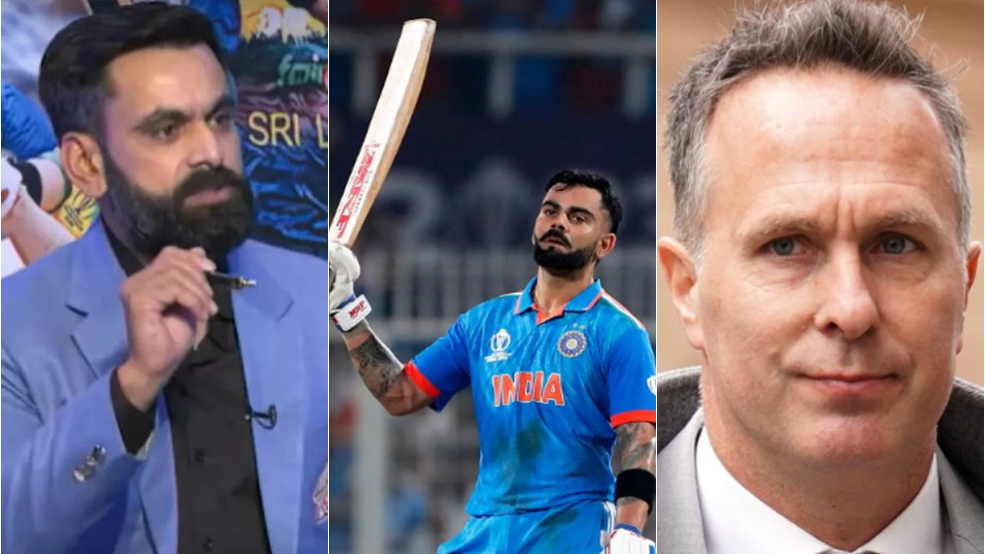 CWC 2023: “Selfish vs Selfless approach,” Hafeez takes a dig at Kohli while praising Stokes; Vaughan gives him befitting reply