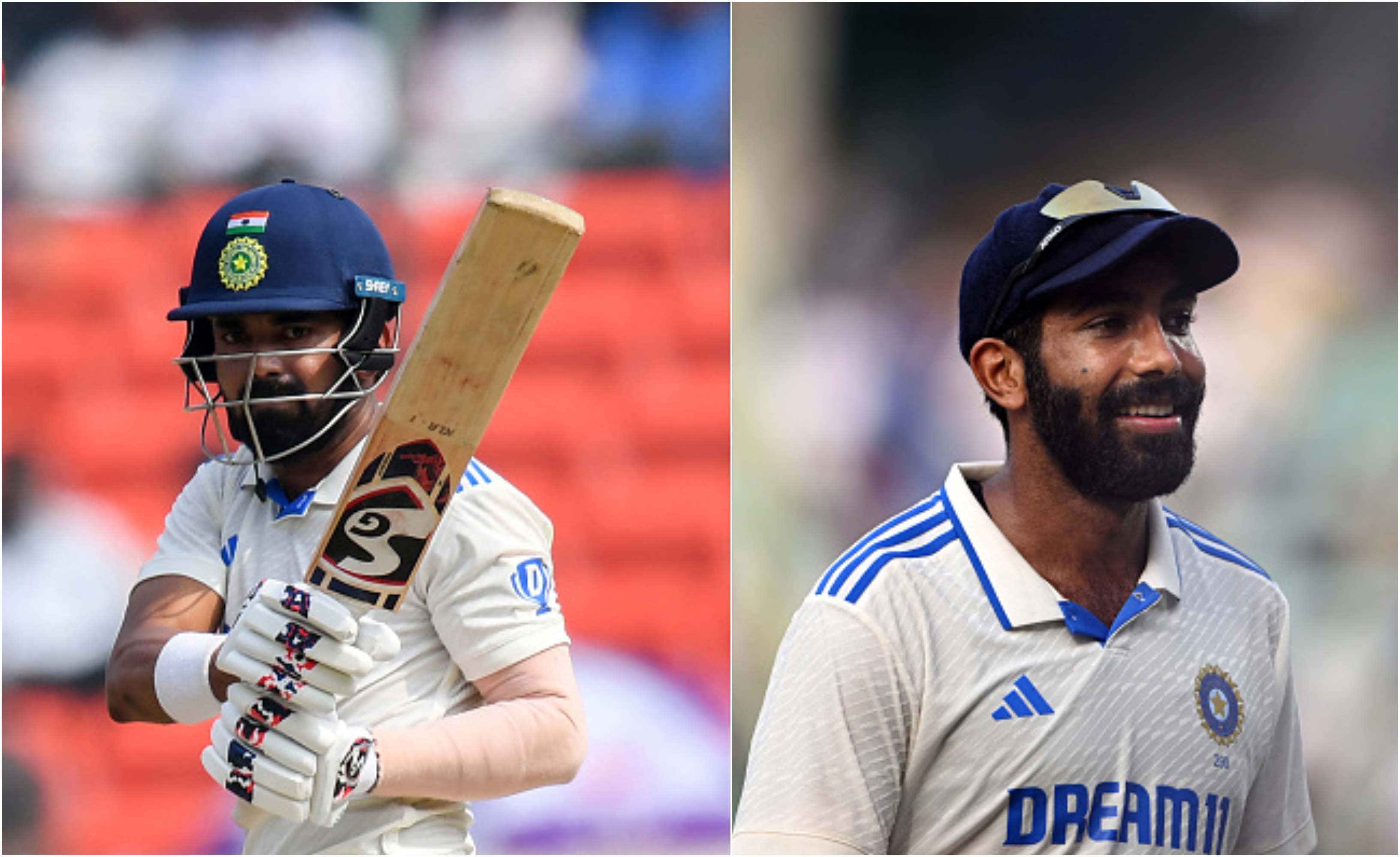 KL Rahul and Jasprit Bumrah | Getty