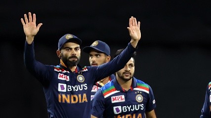 AUS v IND 2020-21: Virat Kohli achieves captaincy milestones after India's T20I series win over Australia