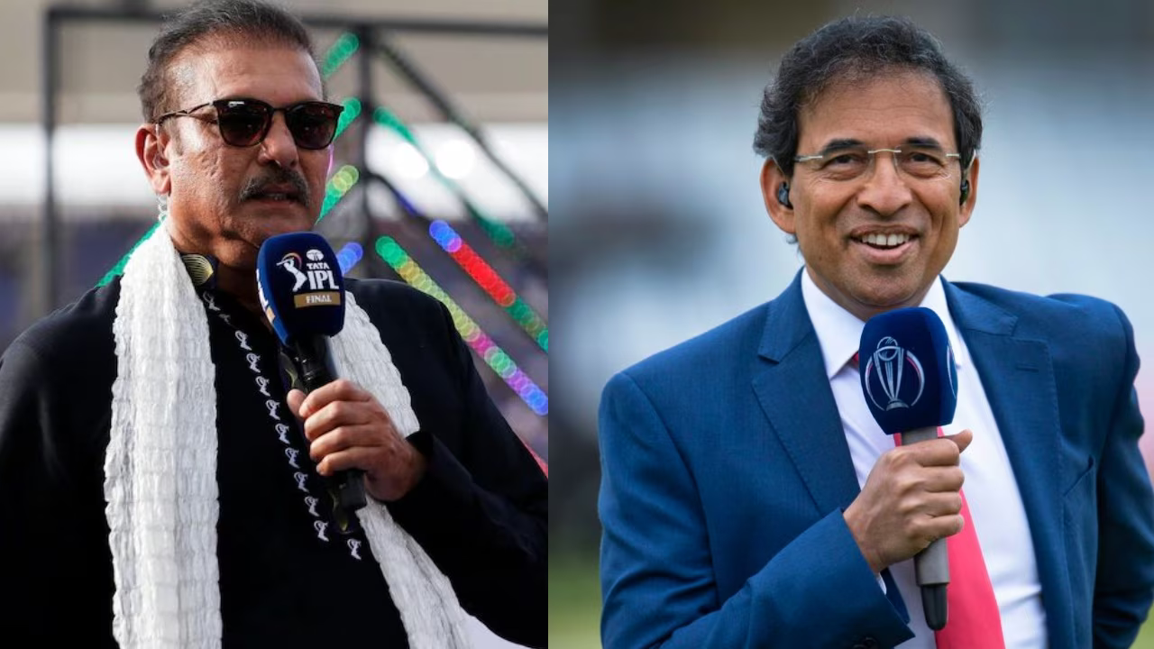 Ravi Shastri and Harsha Bhogle's names were missing from the list of commentators | Twitter
