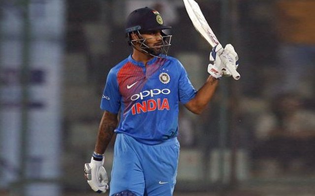 Shikhar Dhawan hit his highest score in T20Is -92 | AP