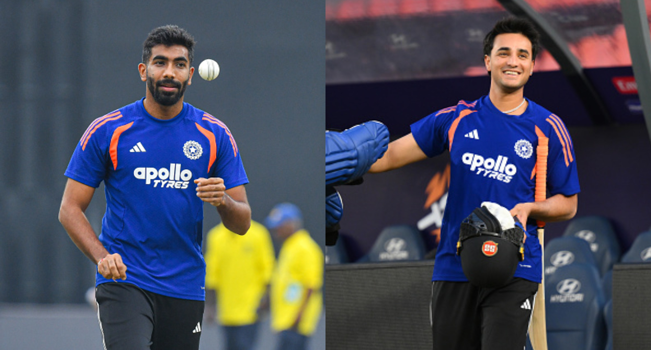 Jasprit Bumrah and Abhishek Sharma | Getty