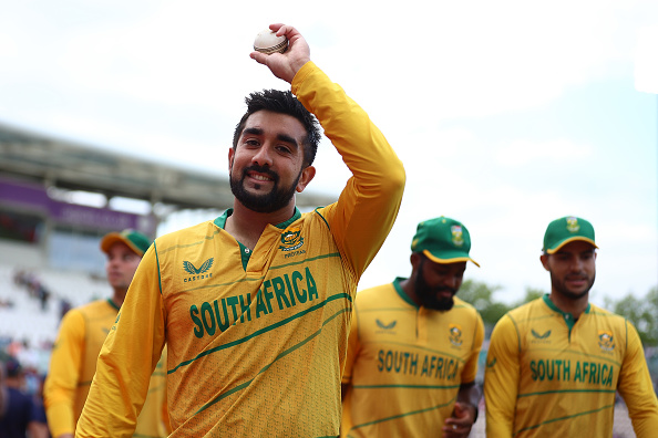 Tabraiz Shamsi starred with the ball in South Africa's victory | Getty
