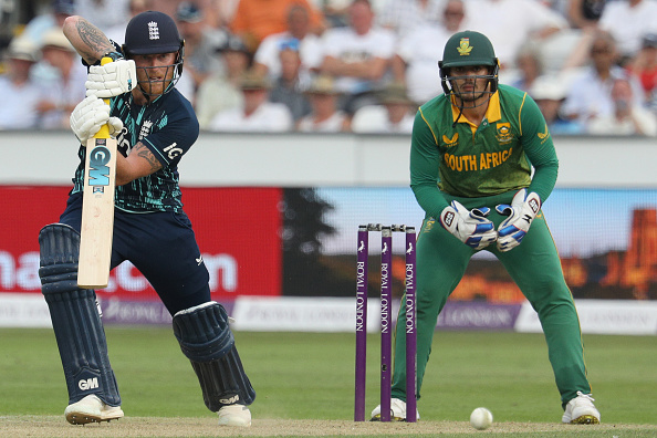 Ben Stokes called time on his 50-over career after the first ODI against South Africa | Getty
