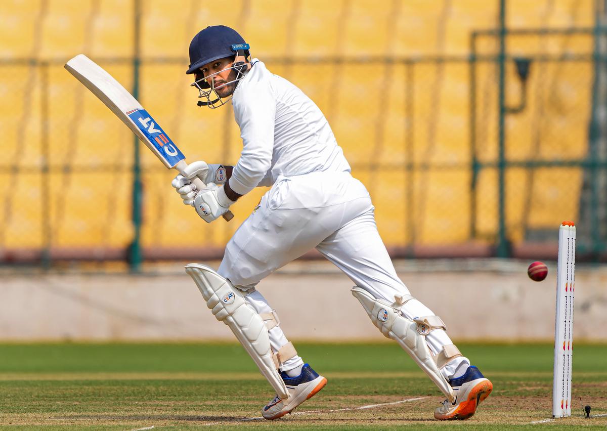 Agarwal hit 28 fours and 6 sixes in his 429-ball knock | SHAILENDRA BHOJAK-PTI