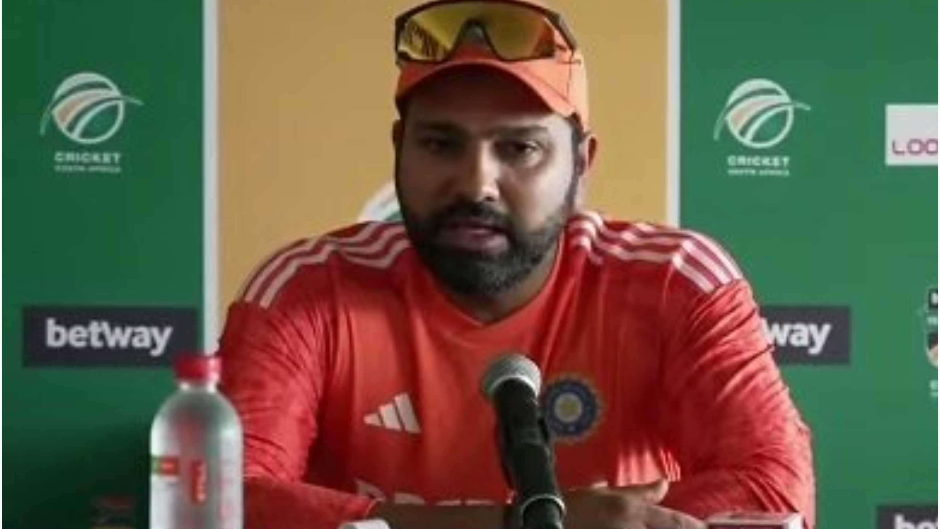 SA v IND 2023-24: “We've got a little bit of inexperience in bowling,” says Rohit Sharma on the eve of Cape Town Test