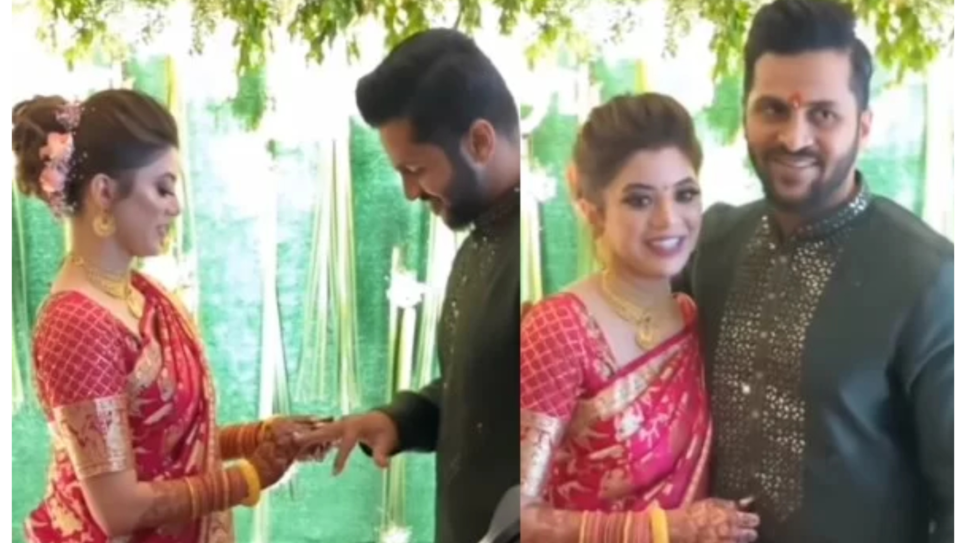 WATCH: Shardul Thakur gets engaged with long-time girlfriend in Mumbai