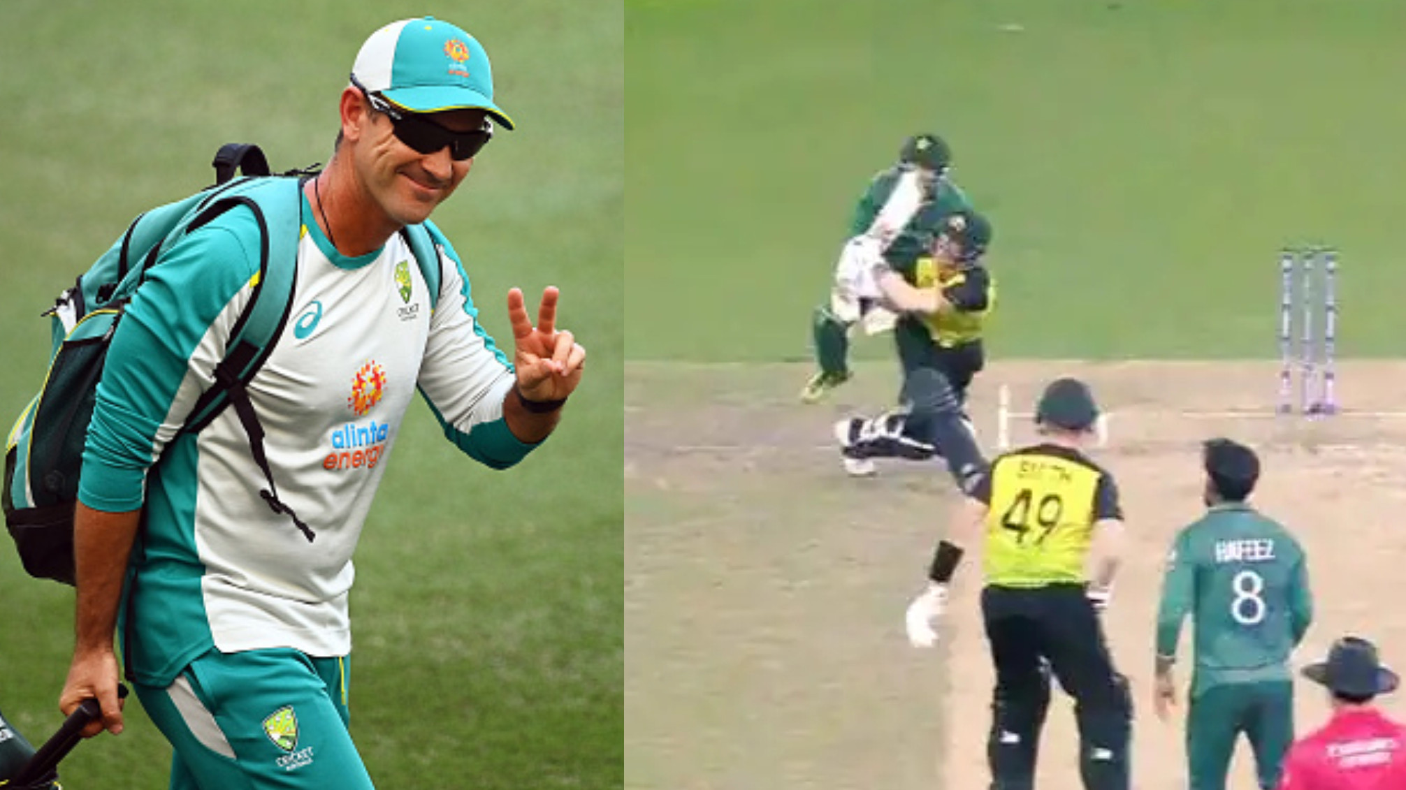 T20 World Cup 2021: Australia coach Justin Langer calls David Warner’s six off double-bounce ball 'unbelievable'