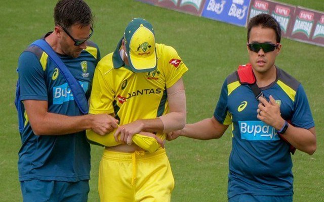 Jhye Richardson dislocated his shoulder during an ODI match against Pakistan |  Getty