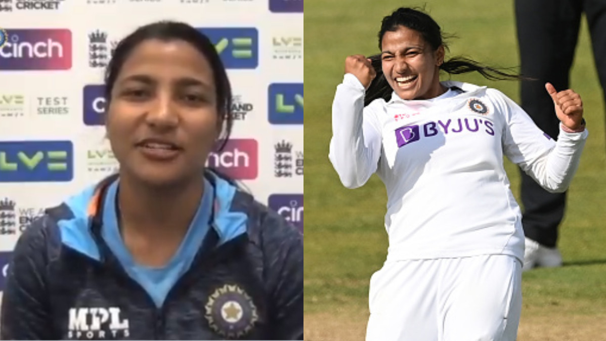 ENGW v INDW 2021: WATCH - Sneh Rana dedicates Test debut performance to her late father