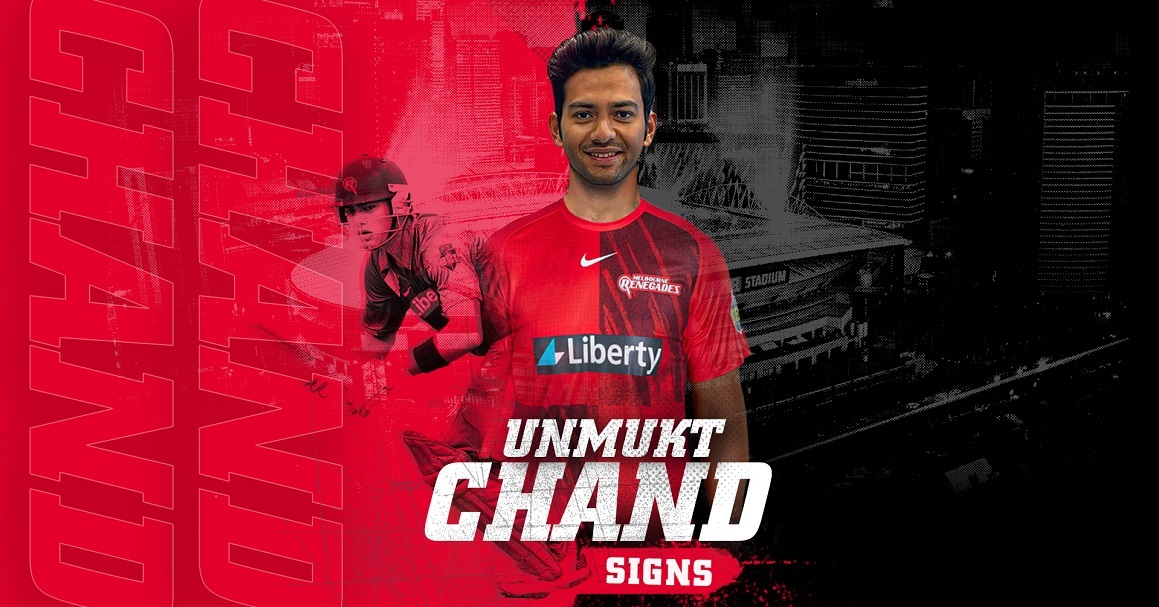 Unmukt Chand became the first Indian male cricketer to sign up for a BBL franchise | Twitter